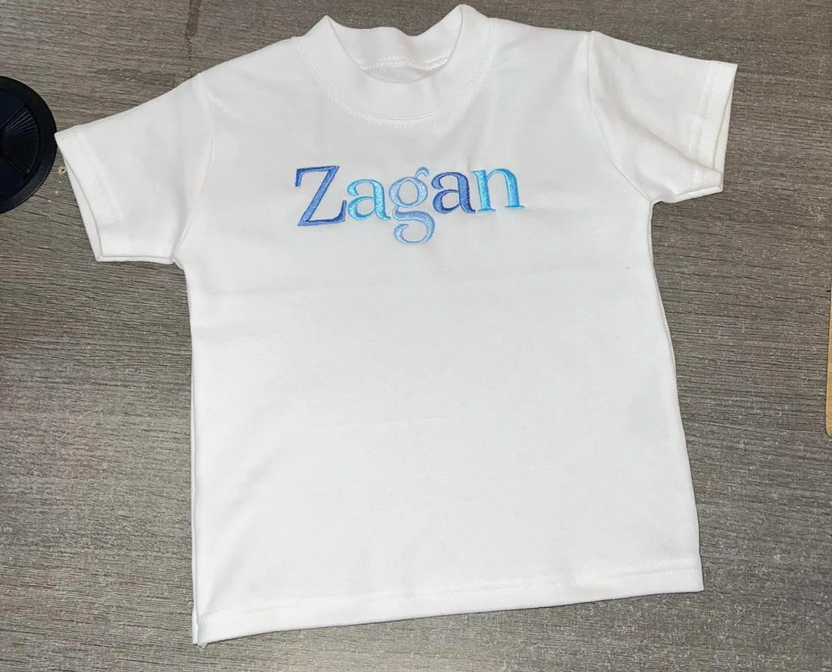 Personalised T-Shirts 2 for £15 offer