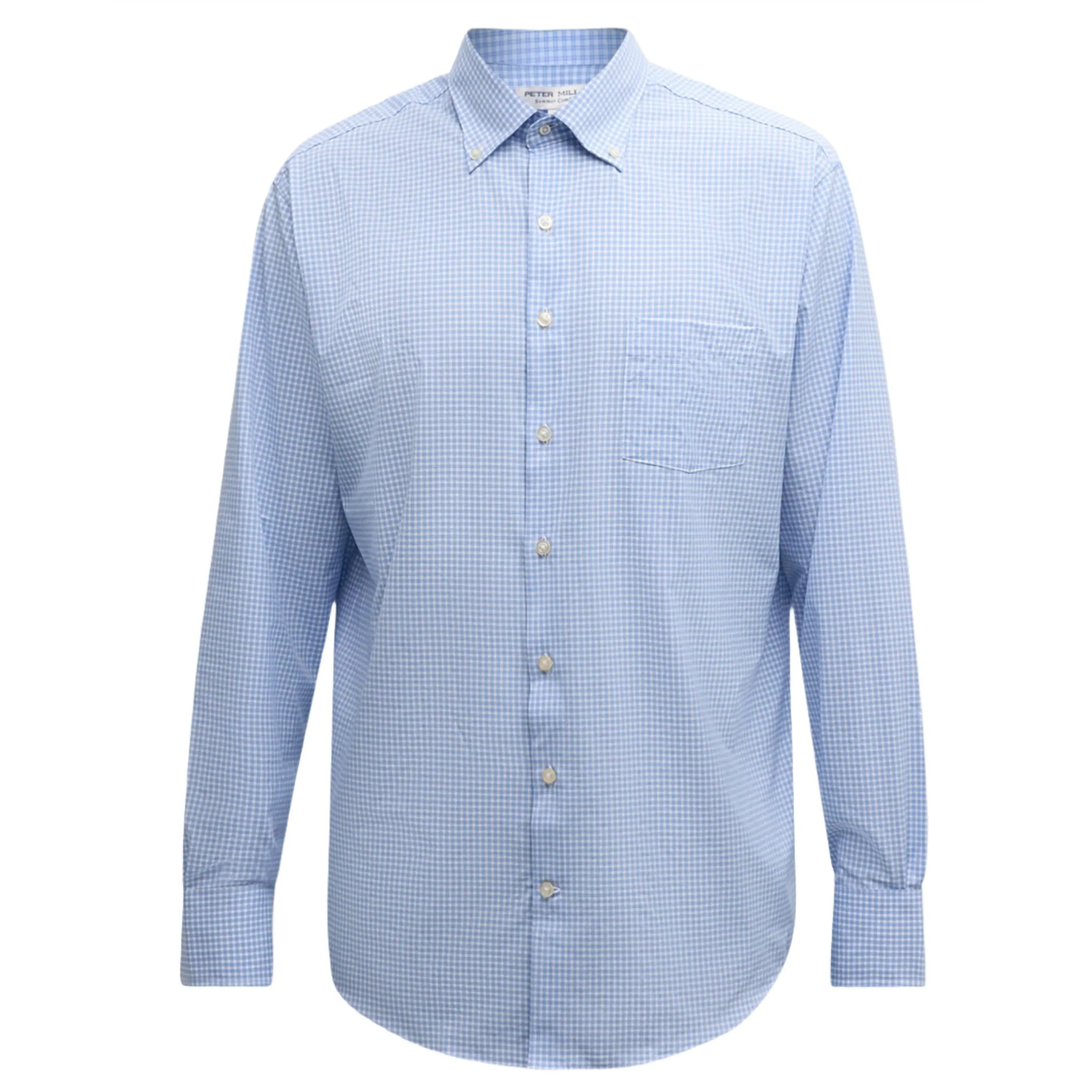 Peter Millar Cranbrook Performance Poplin Sport Shirt