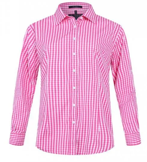 Pilbara Shirt Womens Full Button Gingham