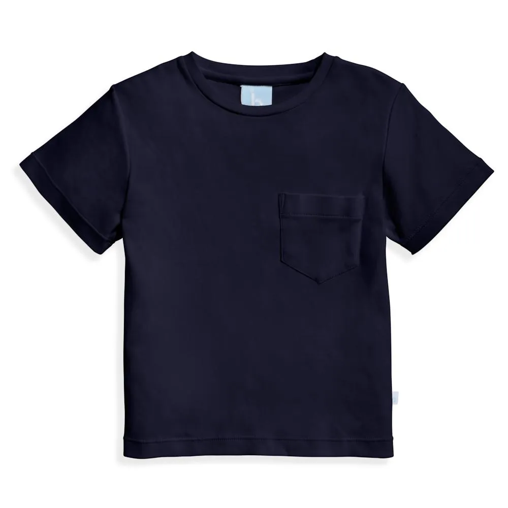 Pima Mac Tee -- Navy