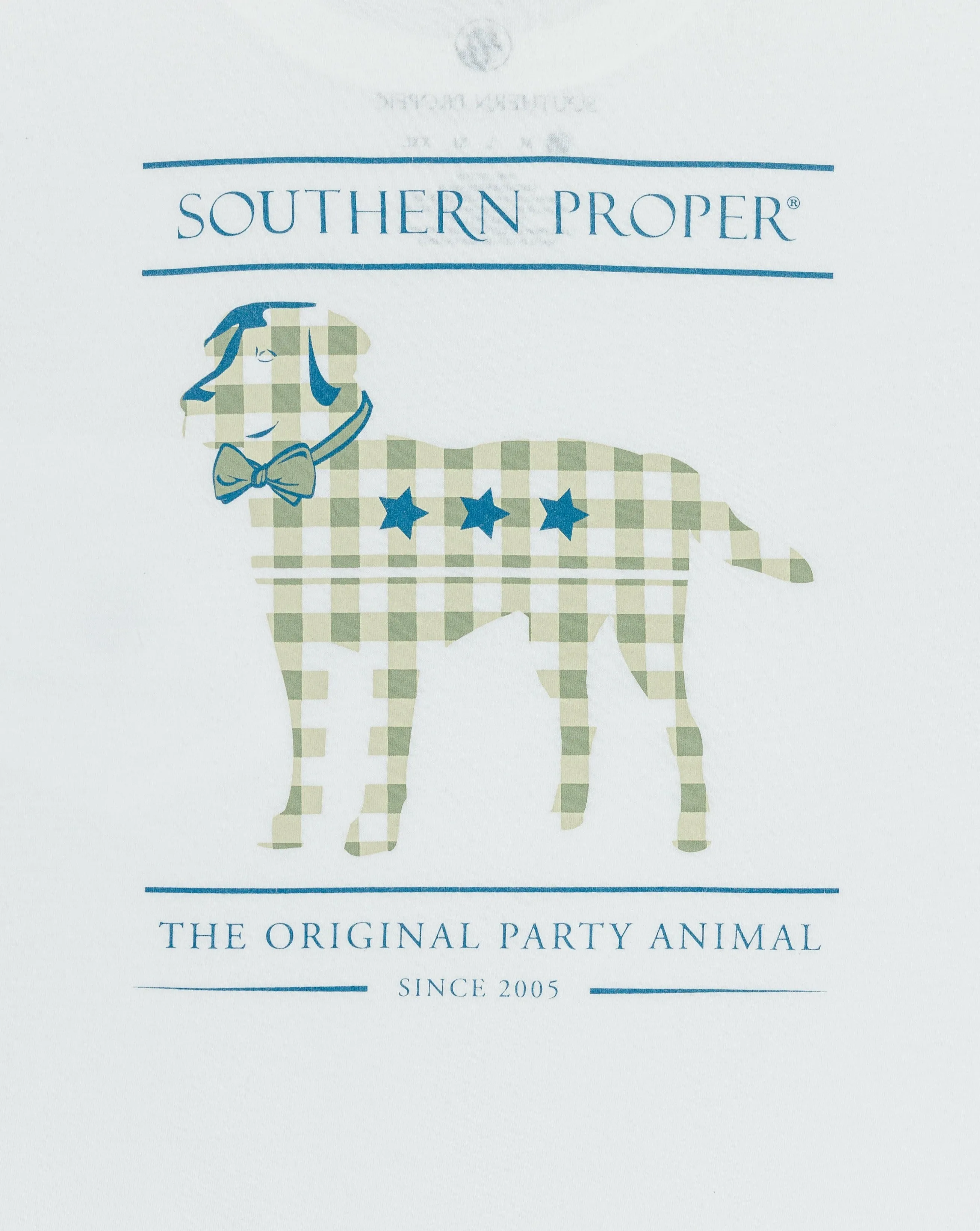 Plaid Lab LS Tee