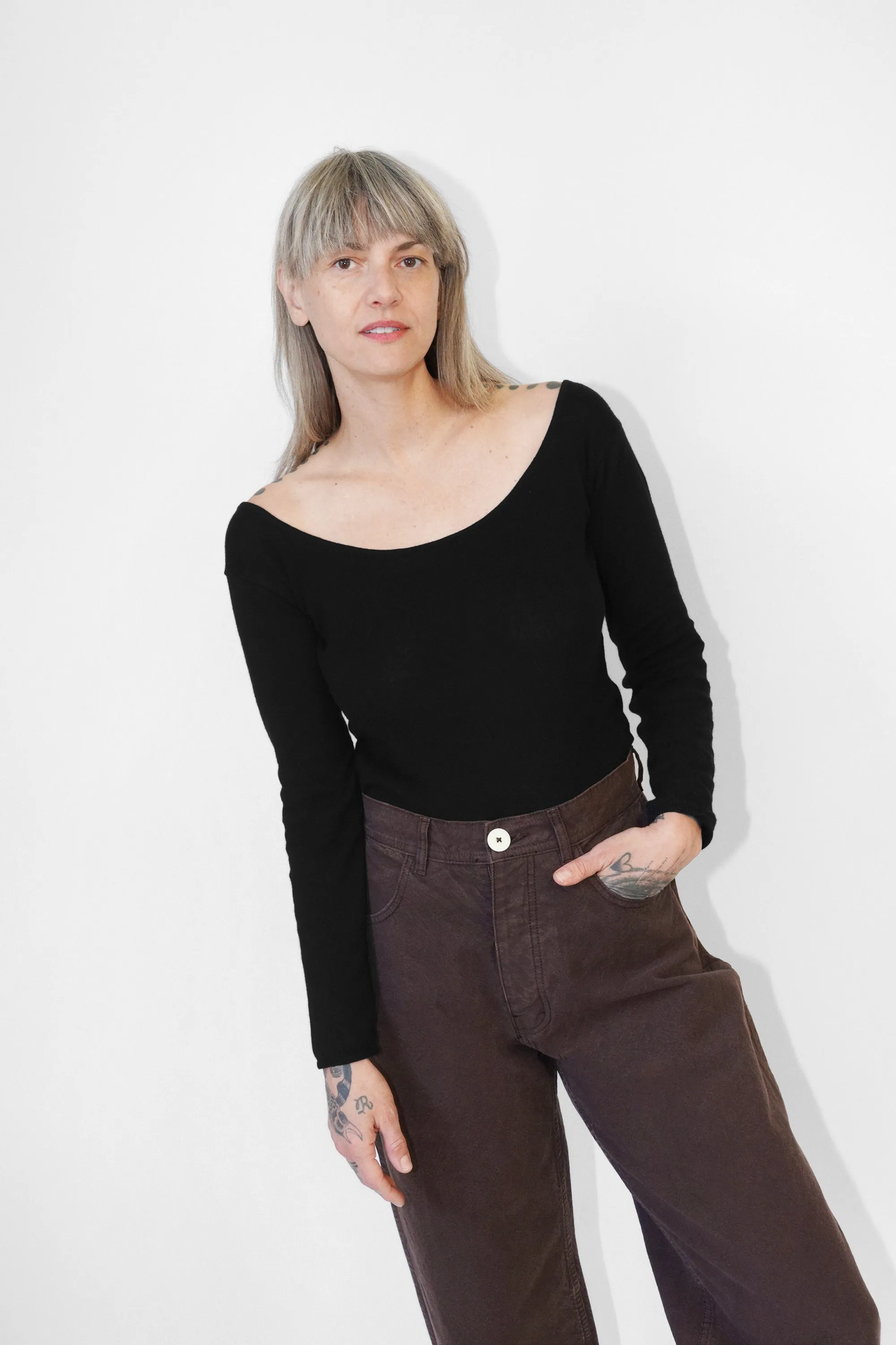 Poezia Top in Onyx