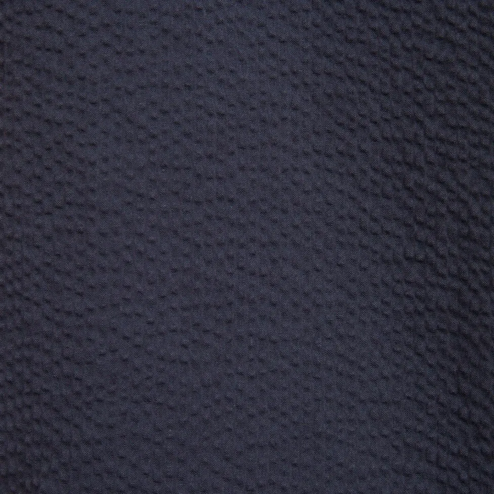 Portuguese Flannel Atlantico Camp Collar Navy