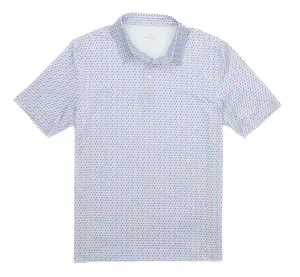 Properly Tied Men's Inlet Polo - Spring Boil