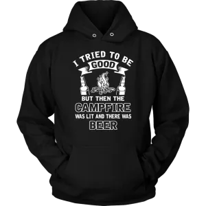 "I Tried To Be Good, But Then The Campfire Was Lit And There Was Beer"