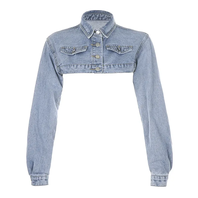 "SUPER SHORT DENIM" JACKET N092802