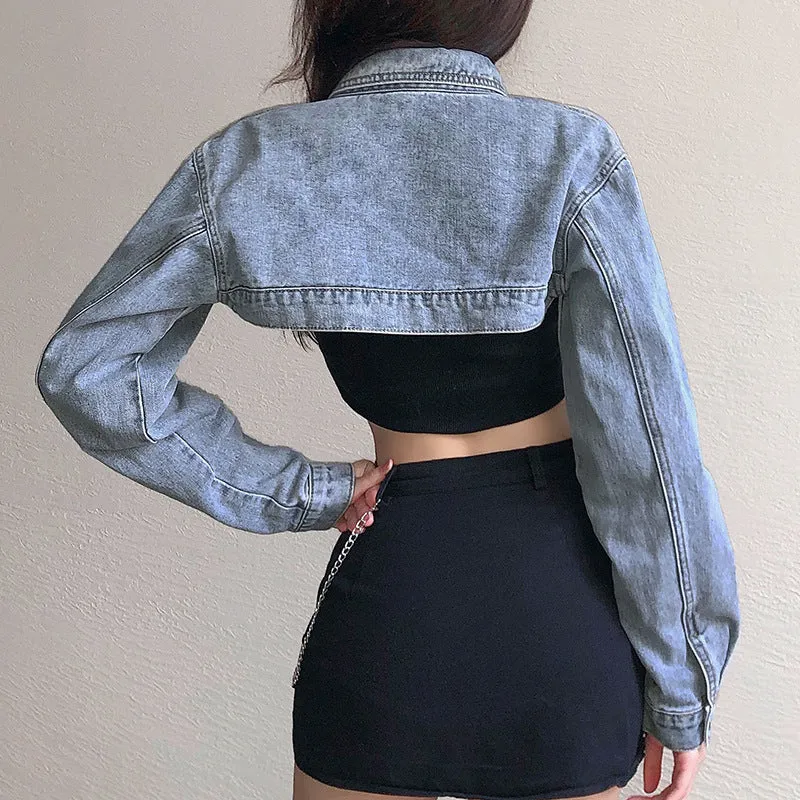 "SUPER SHORT DENIM" JACKET N092802