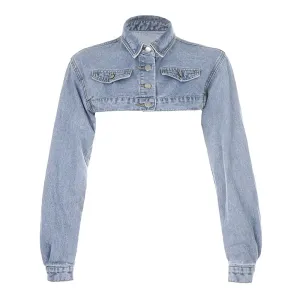 "SUPER SHORT DENIM" JACKET N092802