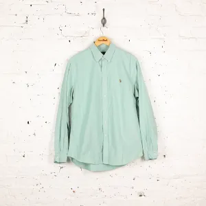Ralph Lauren Button Down Shirt - Green - L