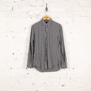 Ralph Lauren Check Shirt - Blue - M