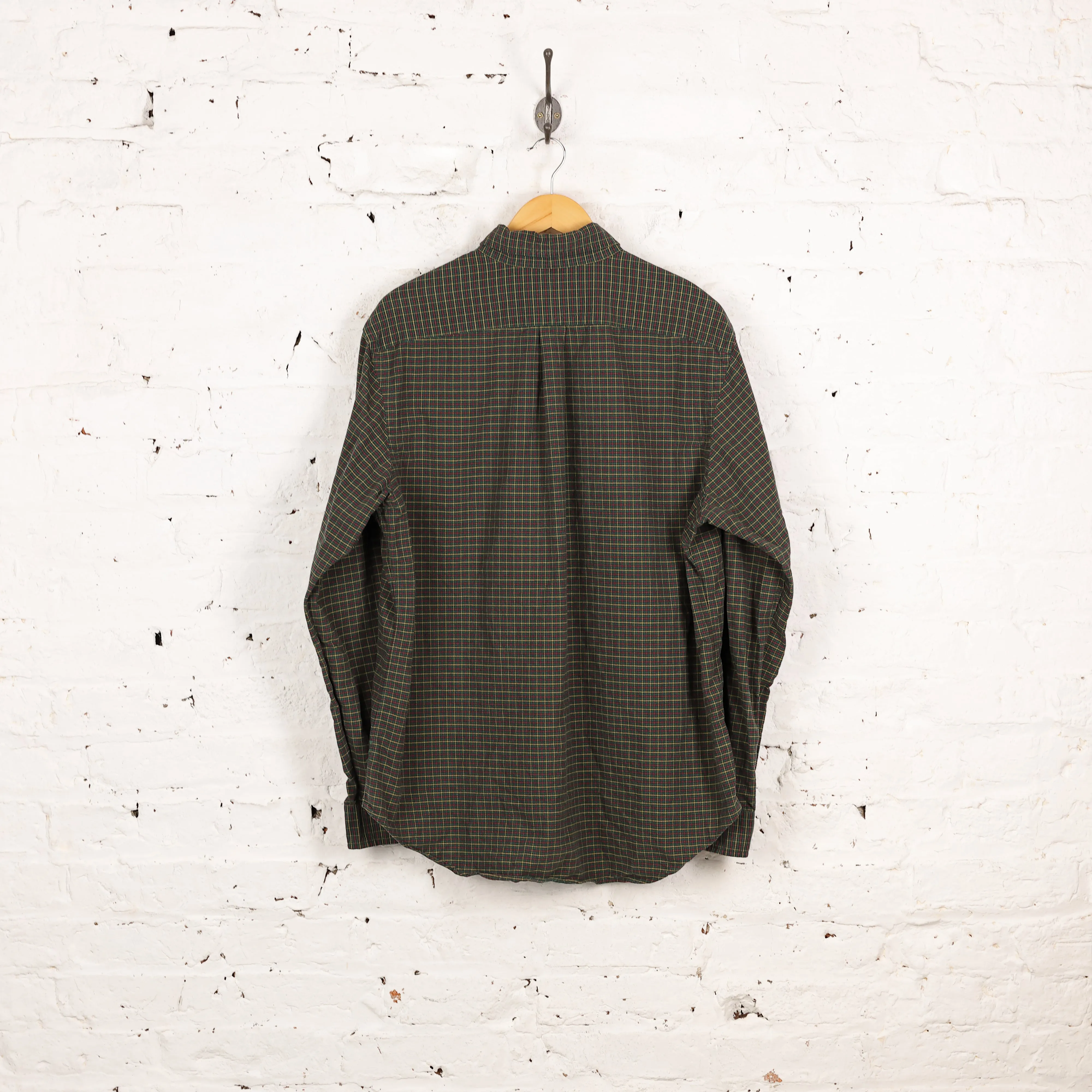 Ralph Lauren Check Shirt - Green - XL