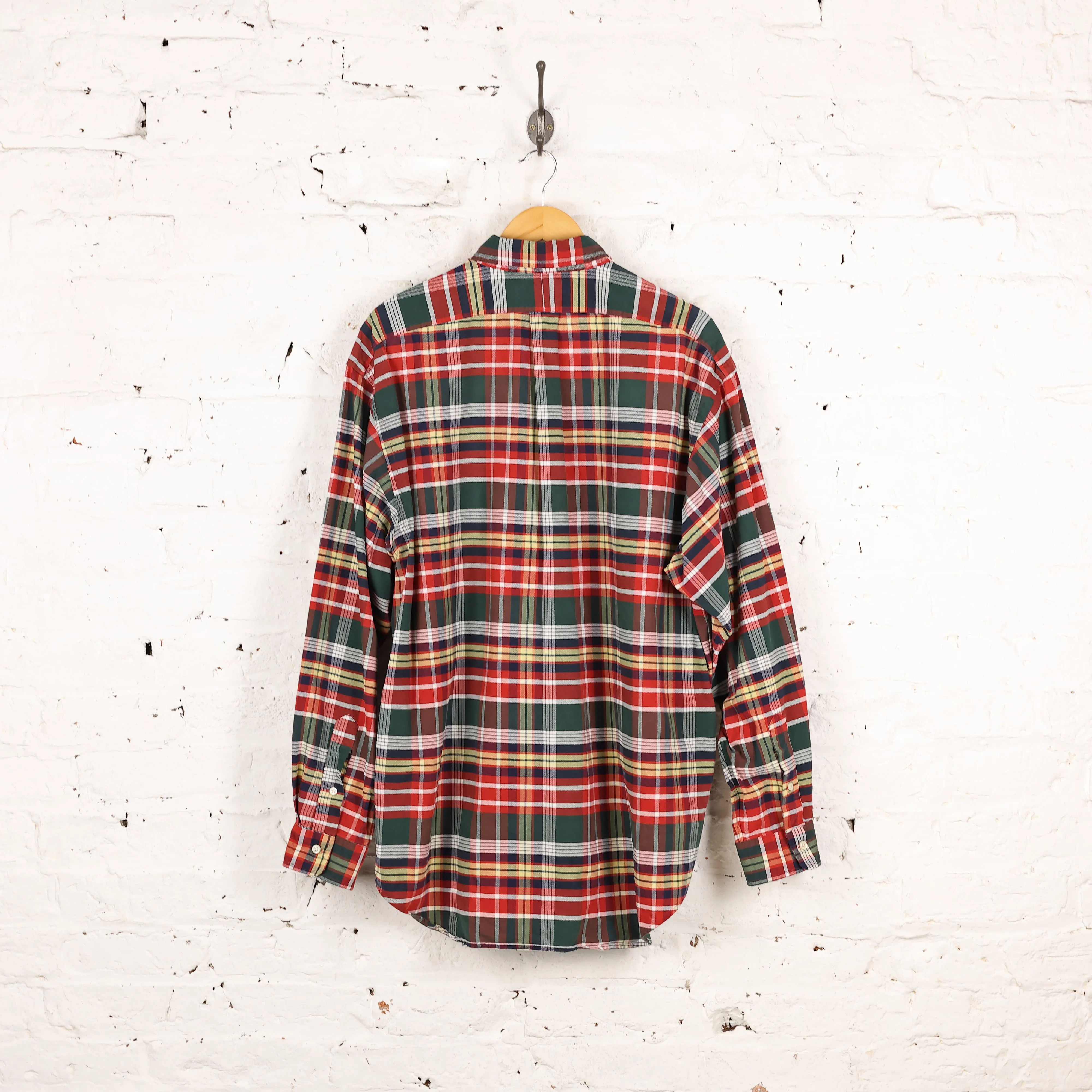 Ralph Lauren Check Shirt - Red - XL