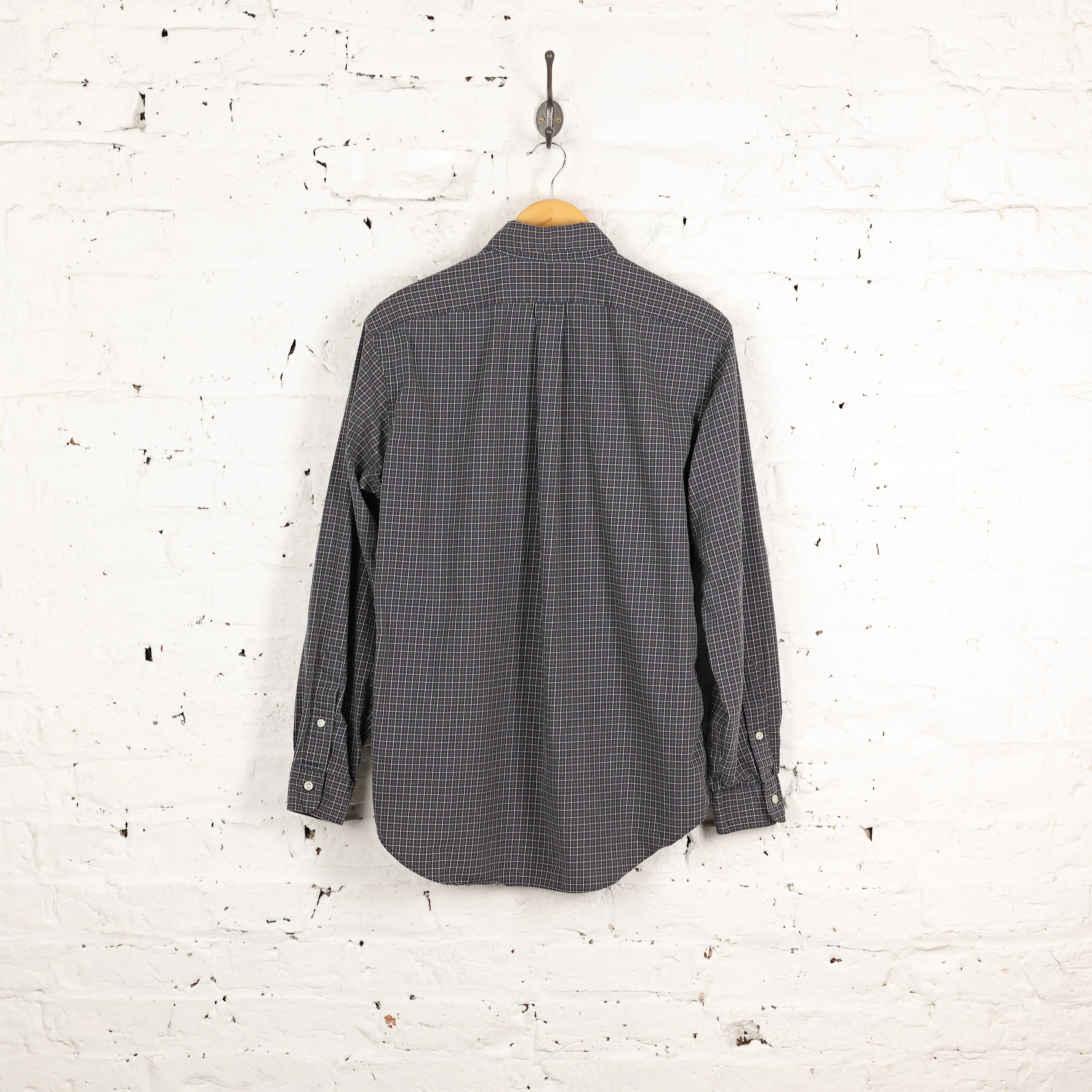 Ralph Lauren Classic Fit Check Shirt - Blue - M