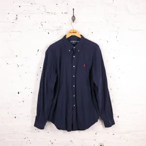 Ralph Lauren Classic Fit Shirt - Blue - XXL