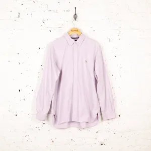 Ralph Lauren Classic Fit Shirt - Purple - L
