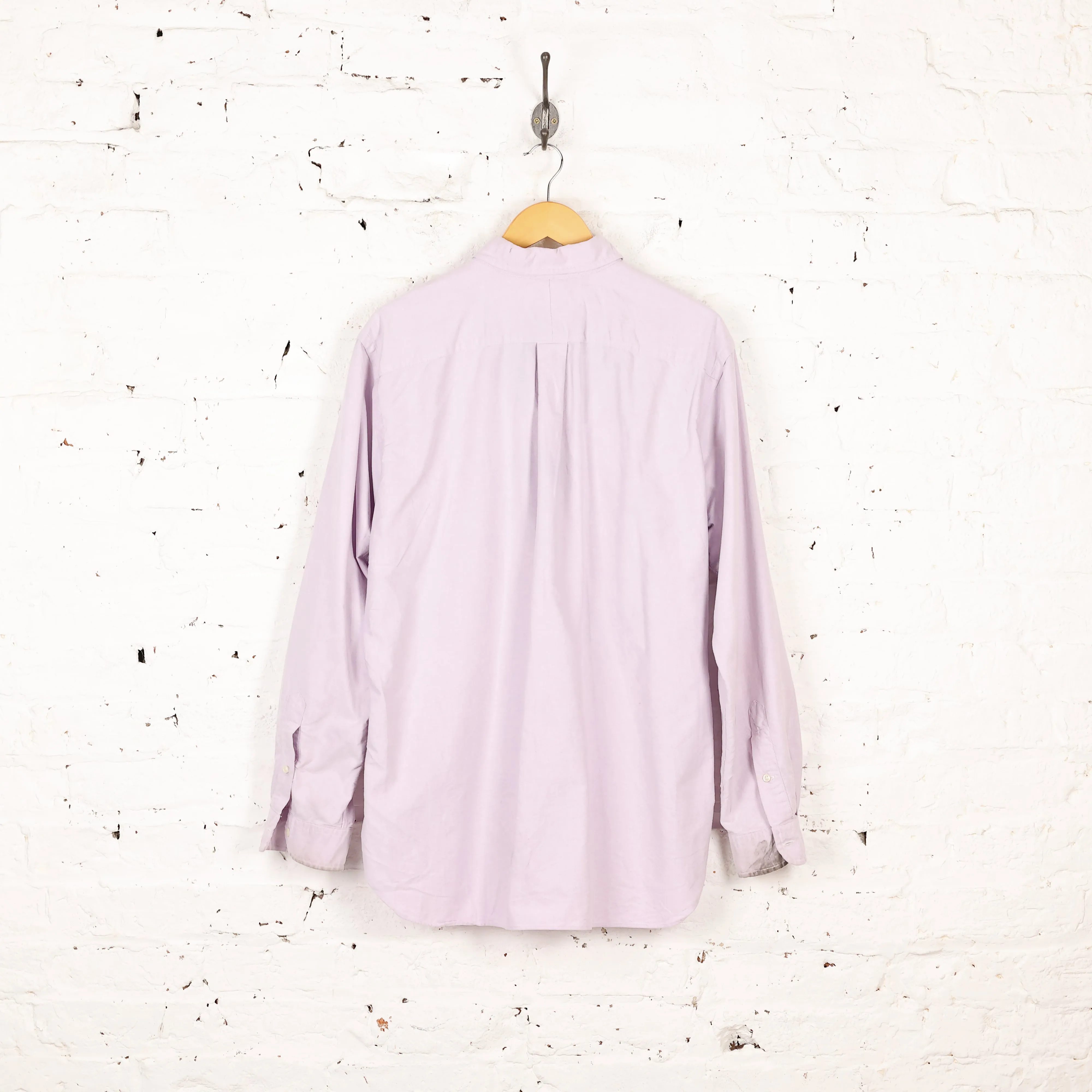 Ralph Lauren Classic Fit Shirt - Purple - L