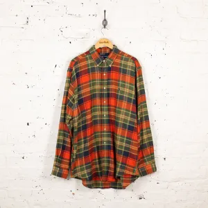 Ralph Lauren Golf Classic Fit Button Down Shirt - Orange - XL
