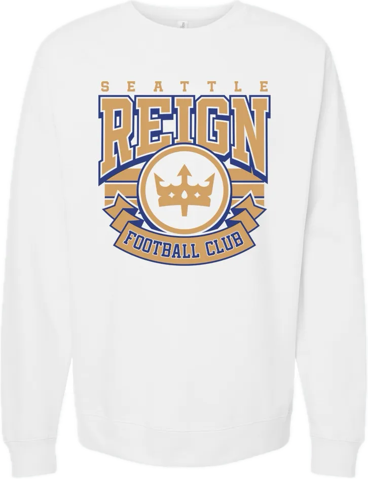 Regular Fit Gold Crown Crew