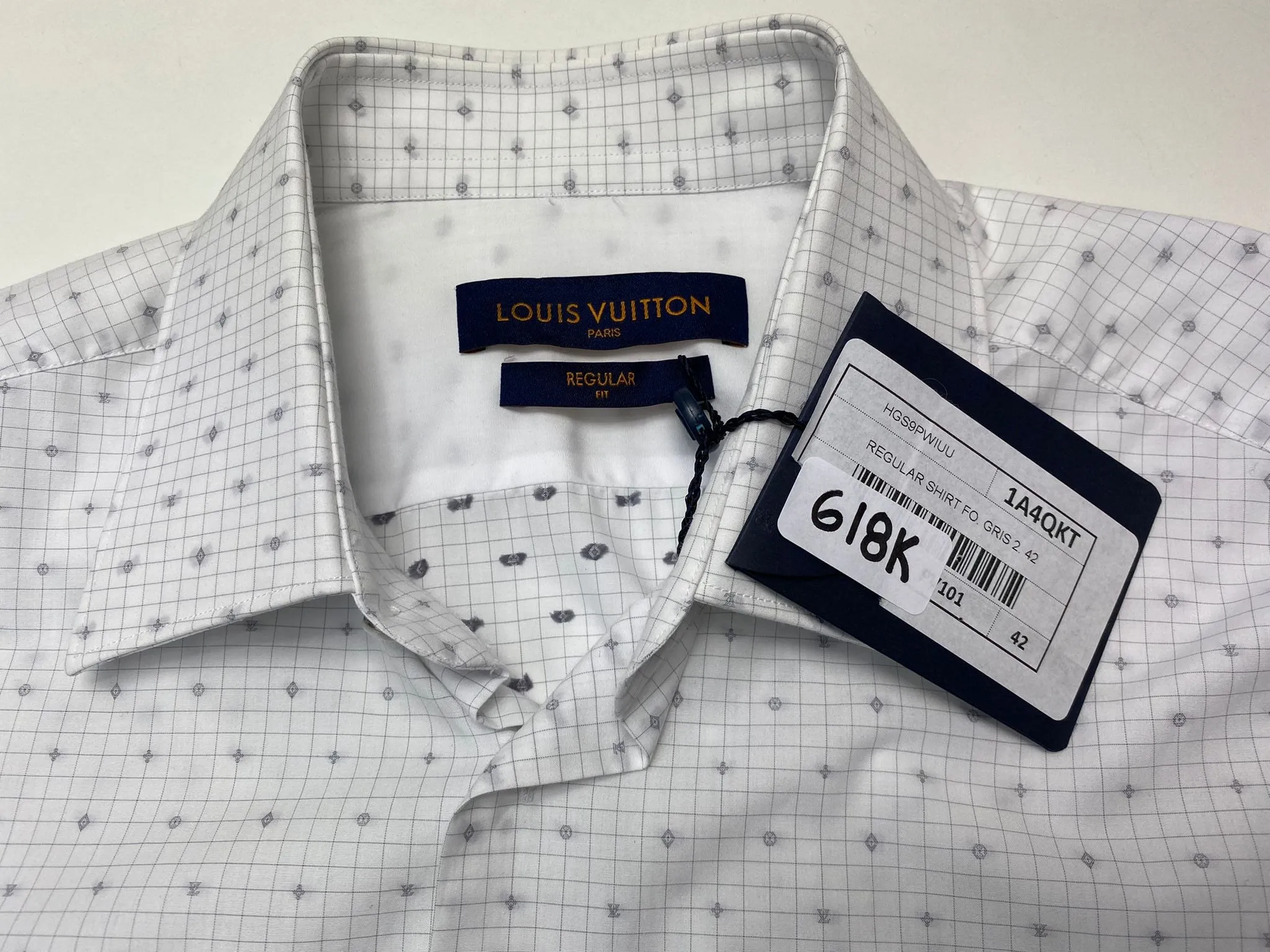 Regular Fit Shirt With Monograms