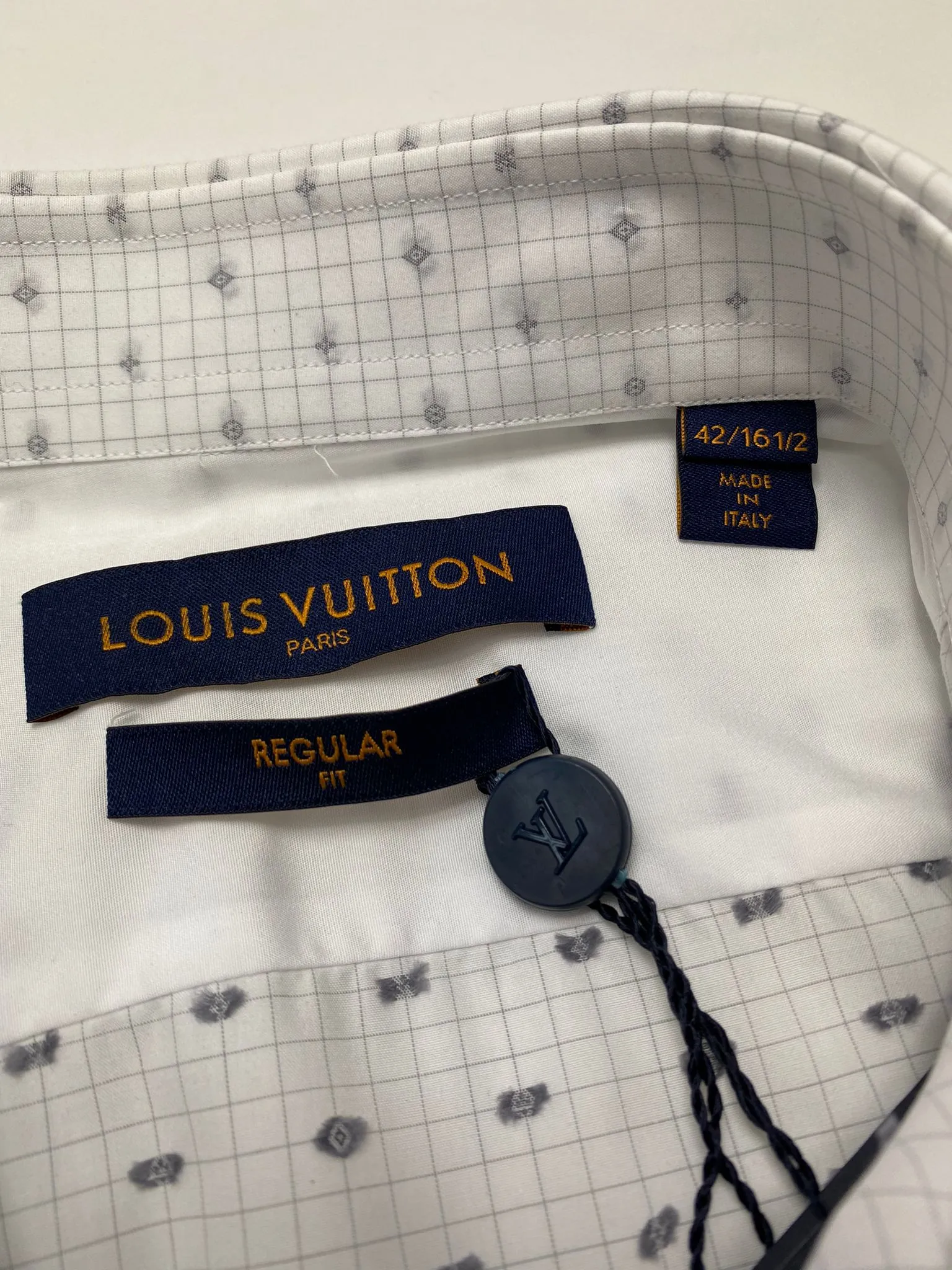 Regular Fit Shirt With Monograms