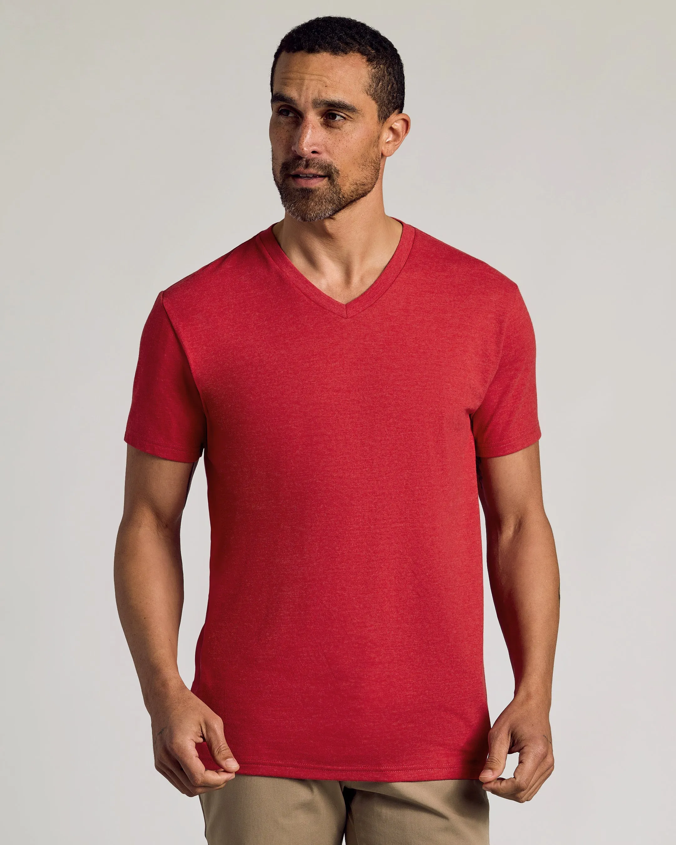 Rustic Tones Short Sleeve Classic Vee 3-Pack