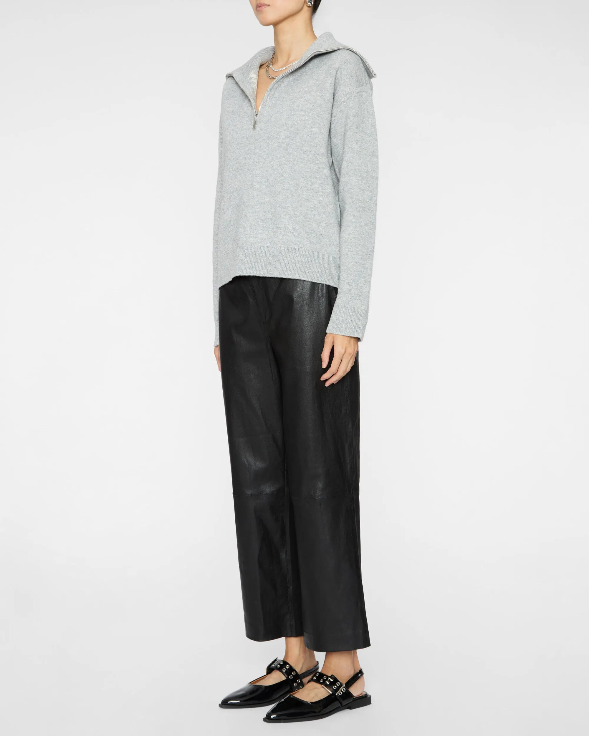 Samuel Reversible Quarter Zip Sweater
