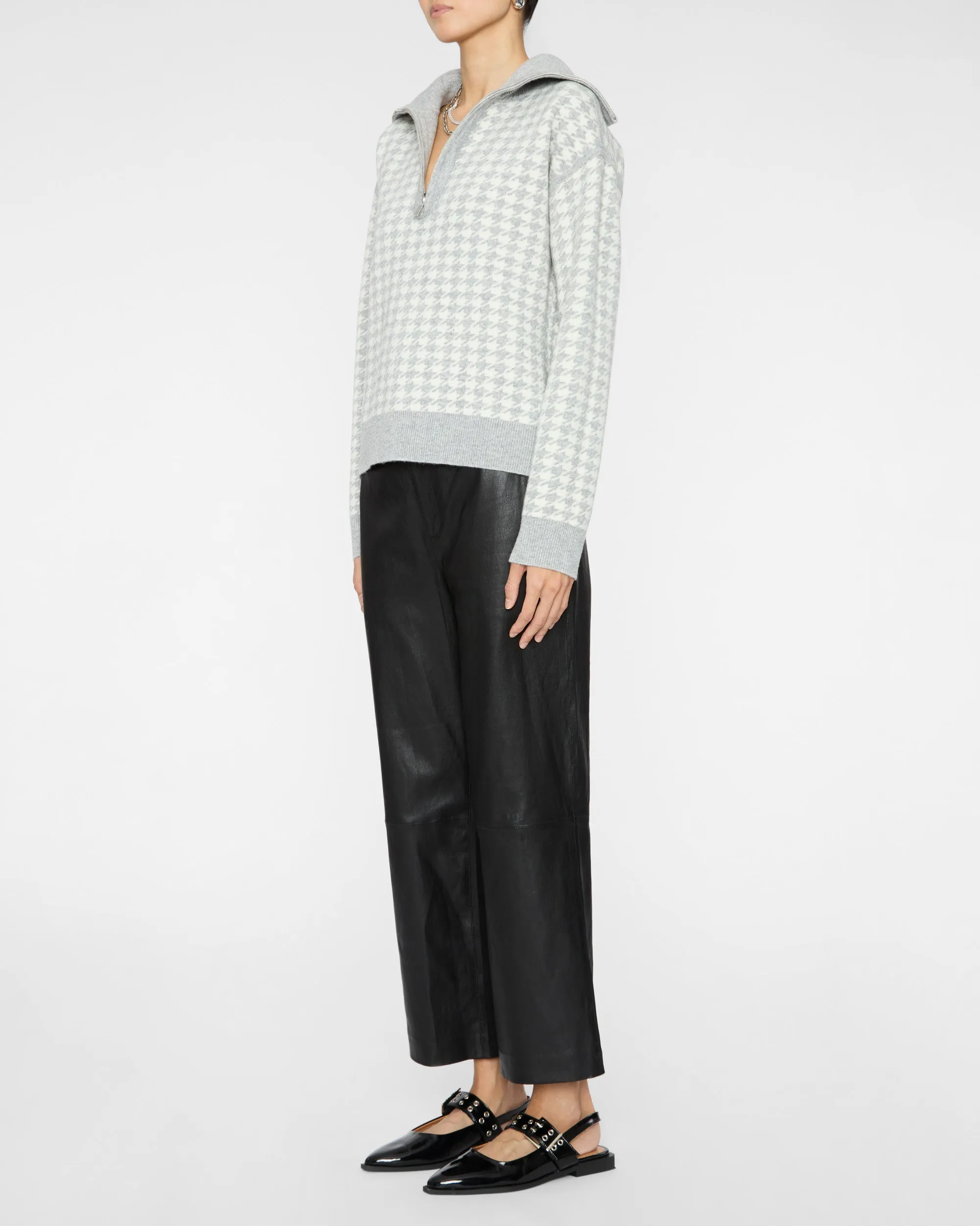 Samuel Reversible Quarter Zip Sweater