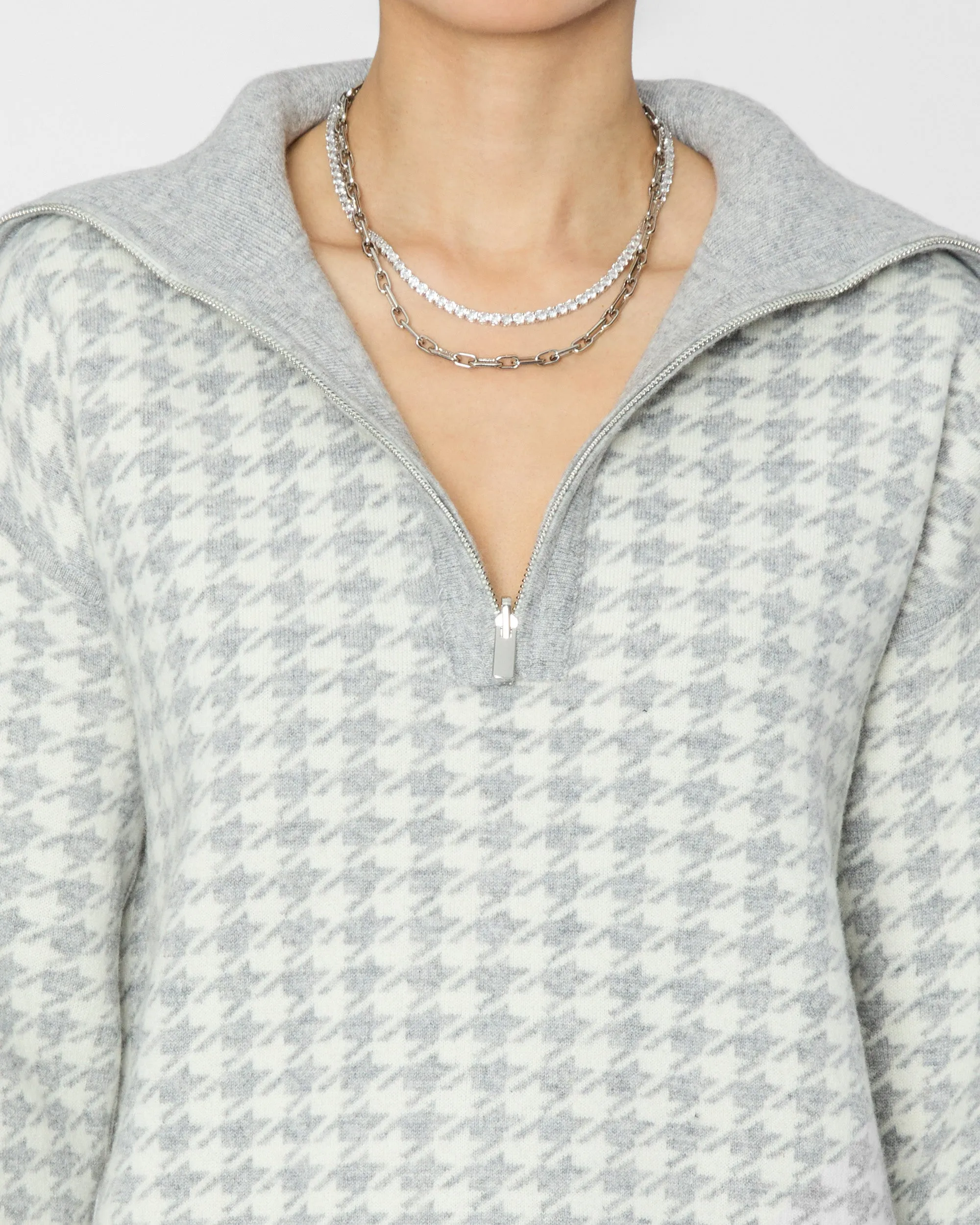 Samuel Reversible Quarter Zip Sweater