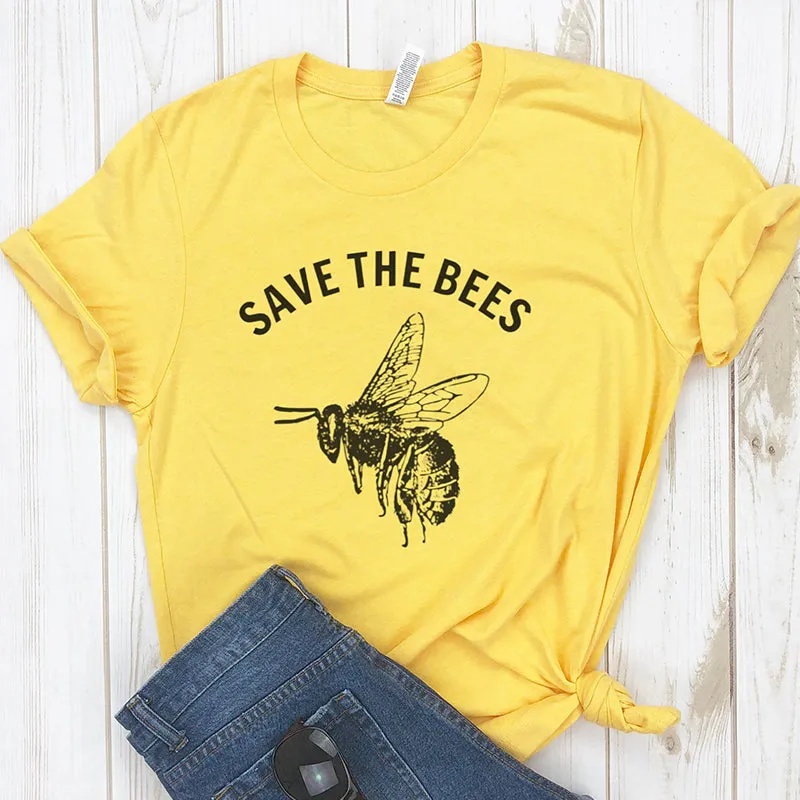Save The Bees - Environmental Bee T-Shirt