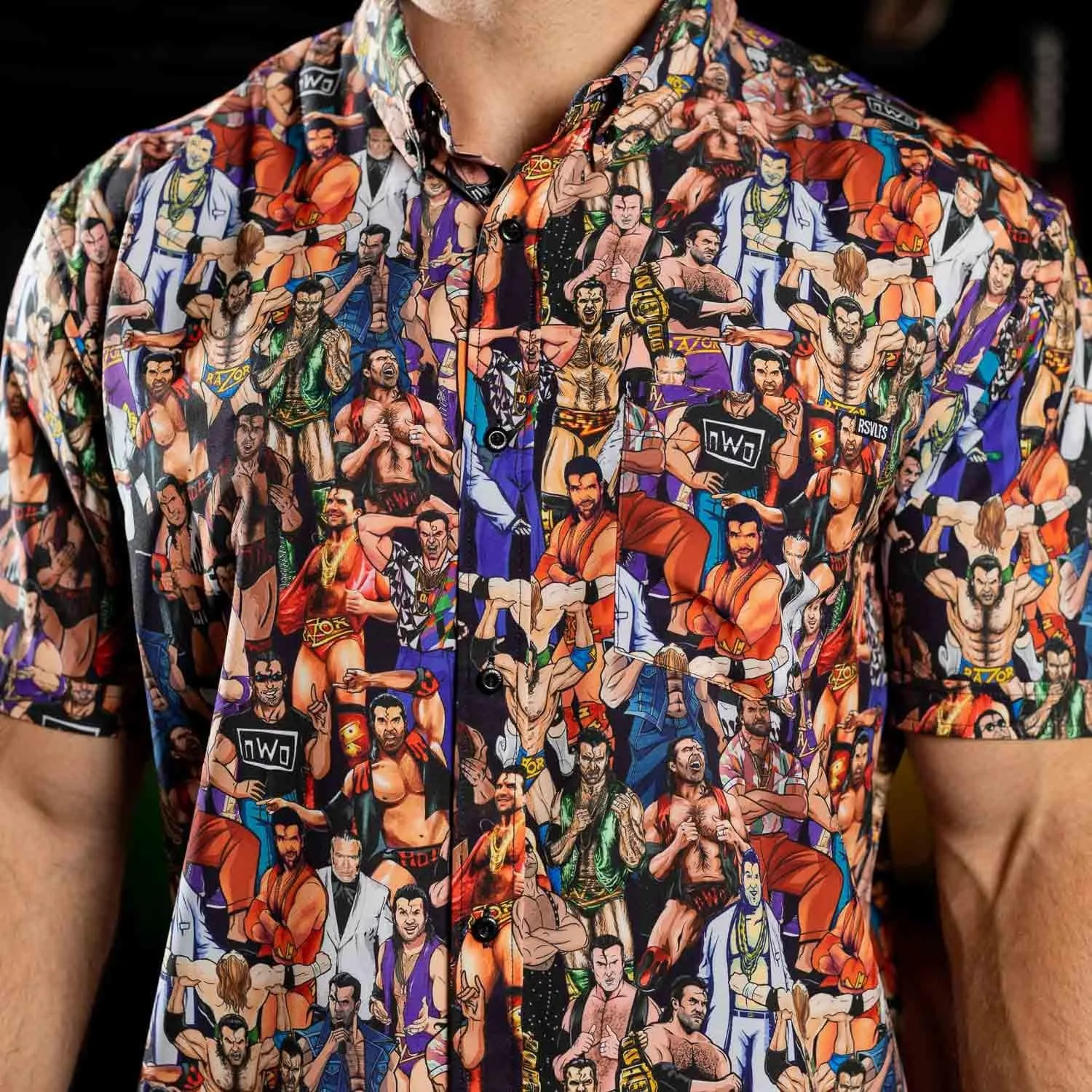 Scott Hall "The Tribute" – KUNUFLEX Short Sleeve Shirt
