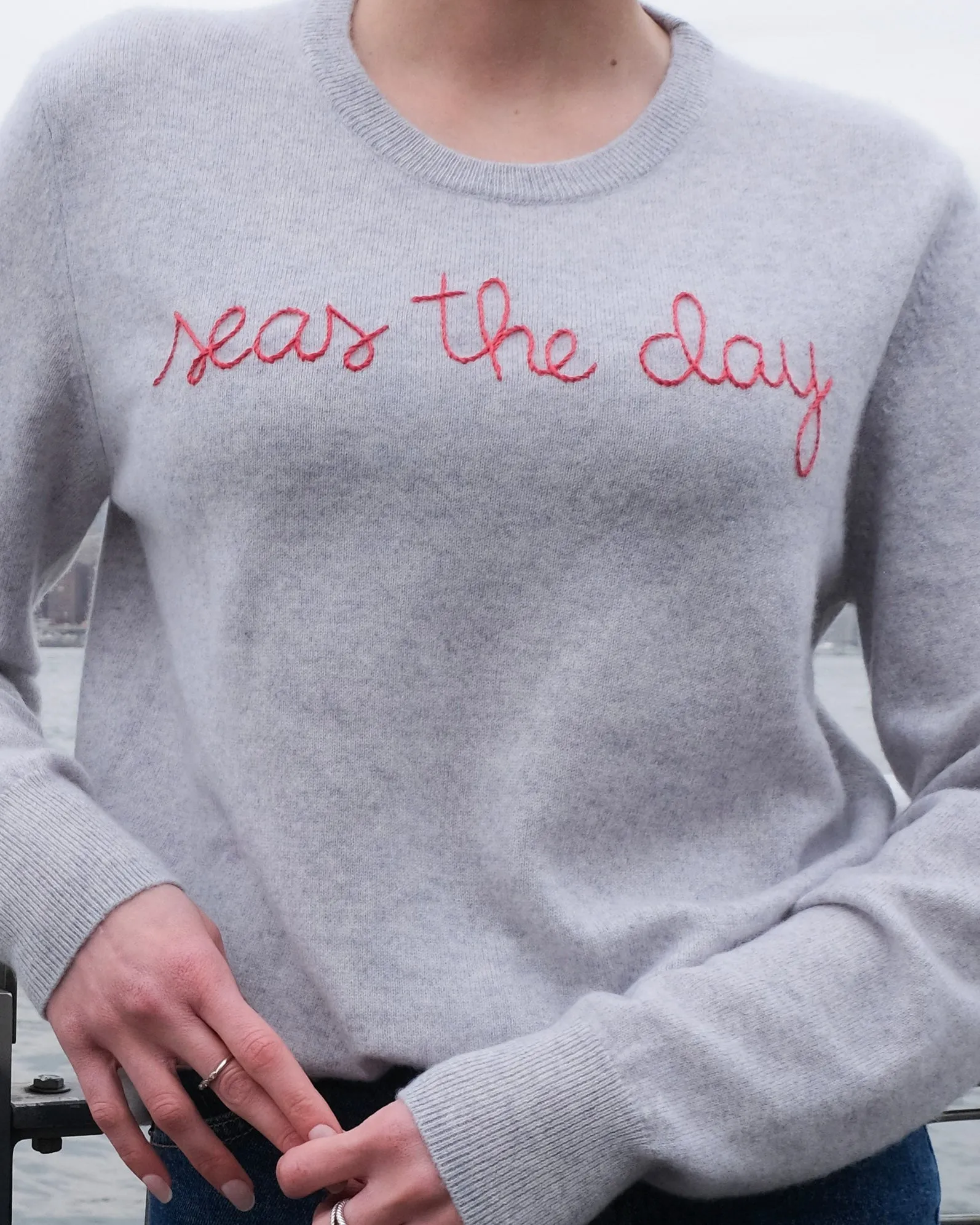 Seas the Day Cashmere Sweater