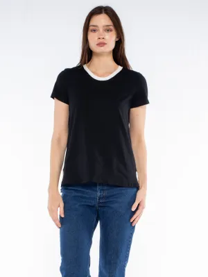 Shrunken Ringer Vented Hem