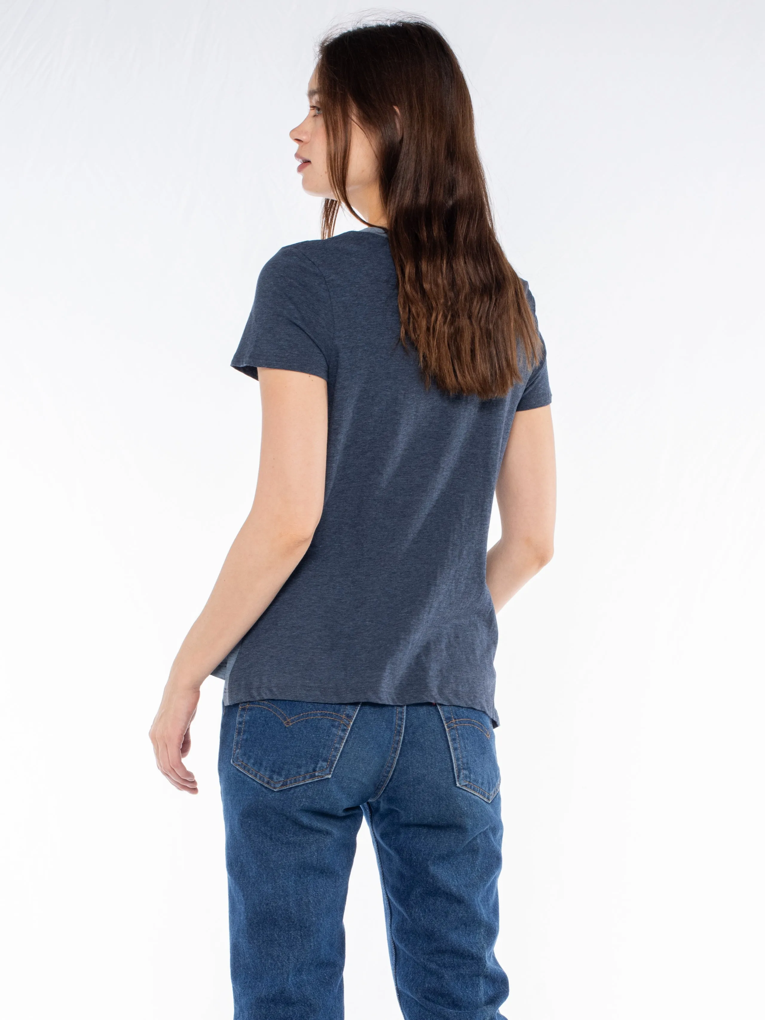 Shrunken Ringer Vented Hem