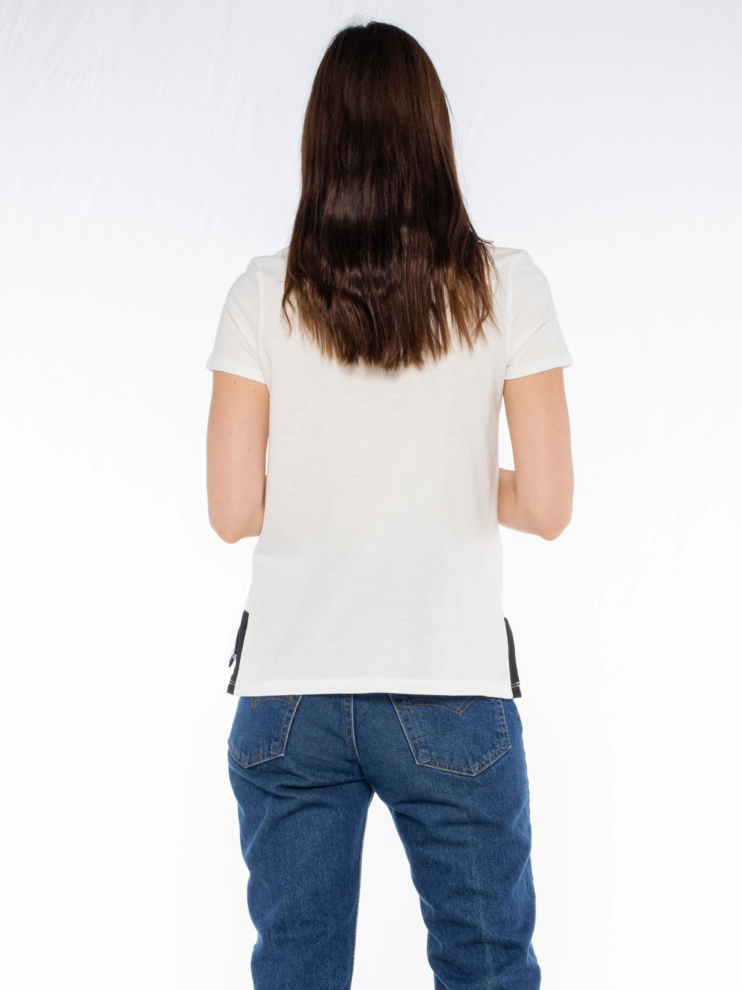 Shrunken Ringer Vented Hem