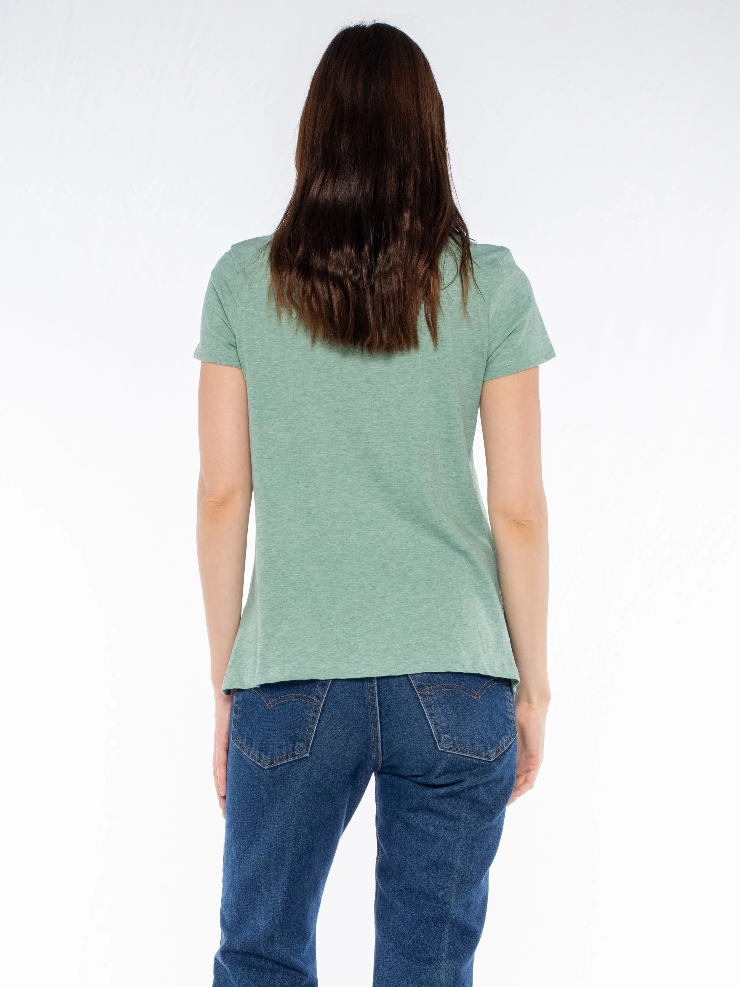 Shrunken Ringer Vented Hem