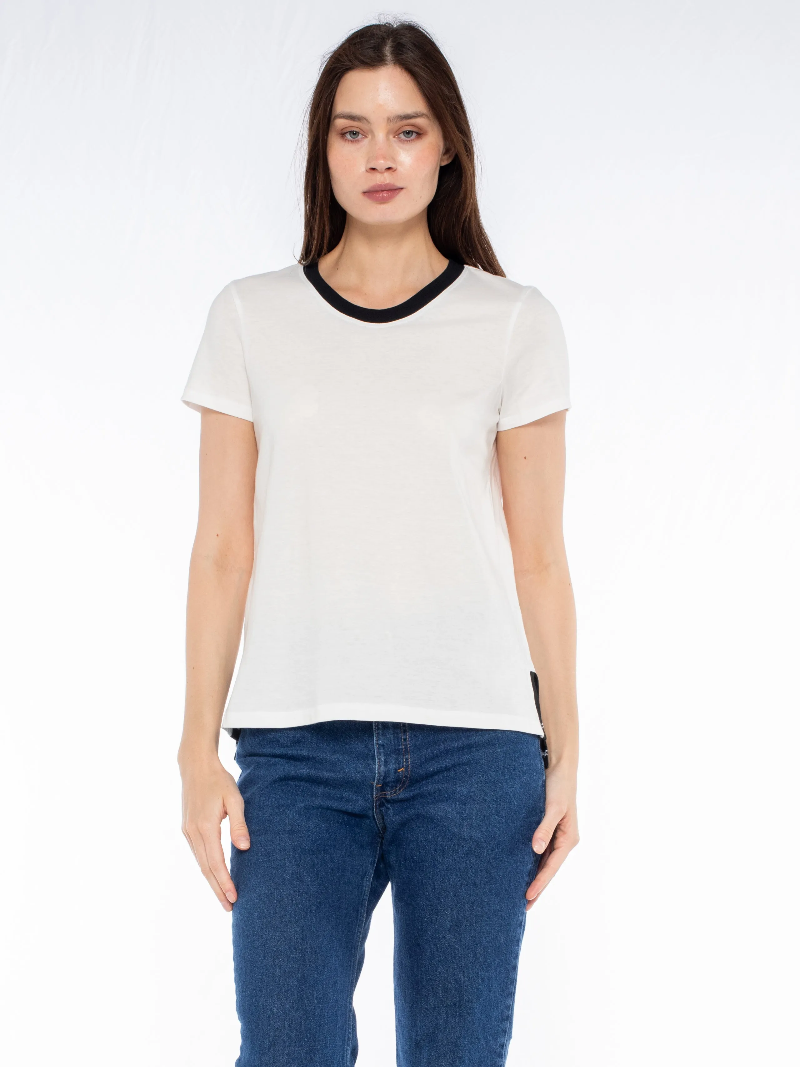 Shrunken Ringer Vented Hem