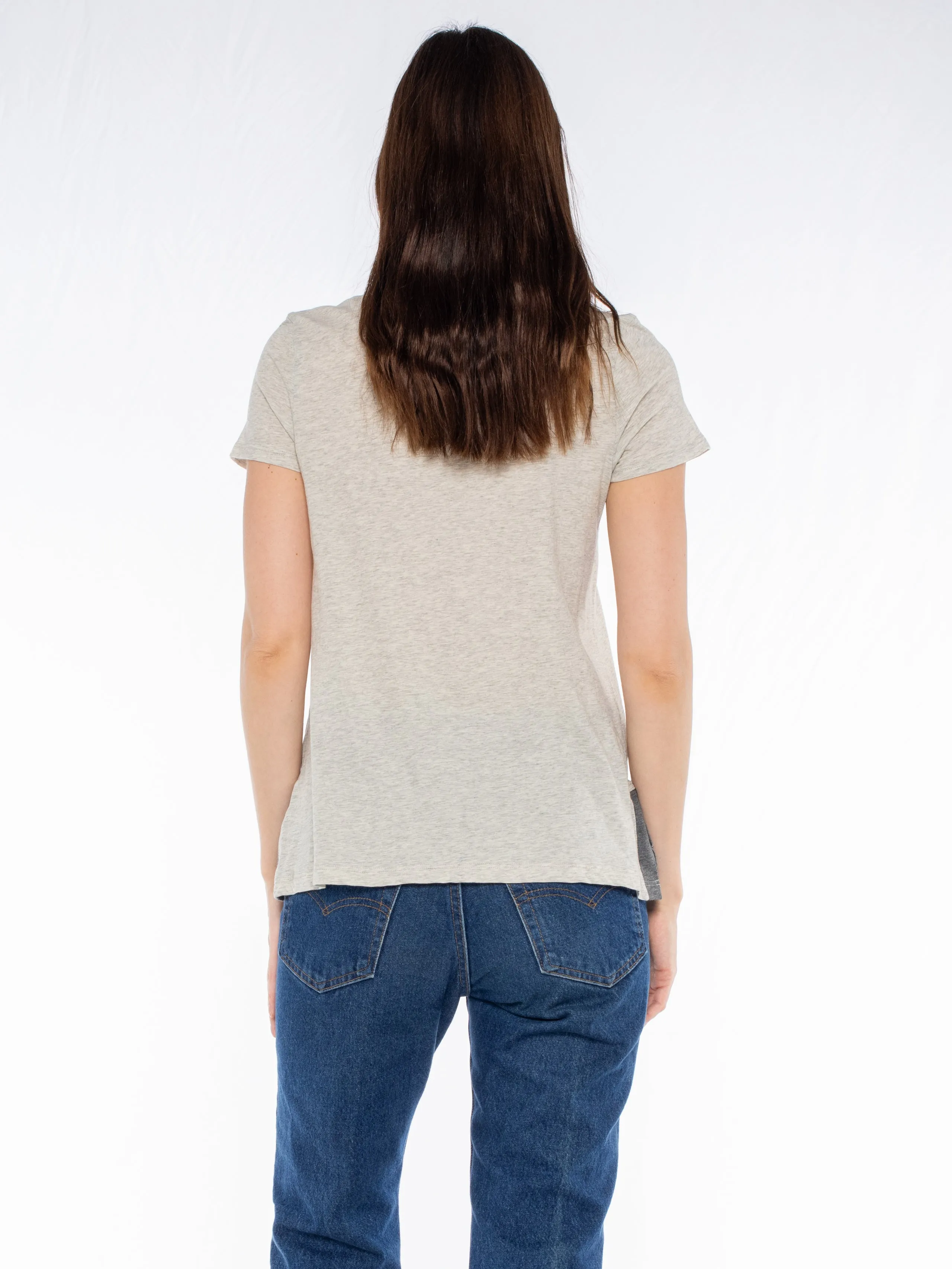 Shrunken Ringer Vented Hem