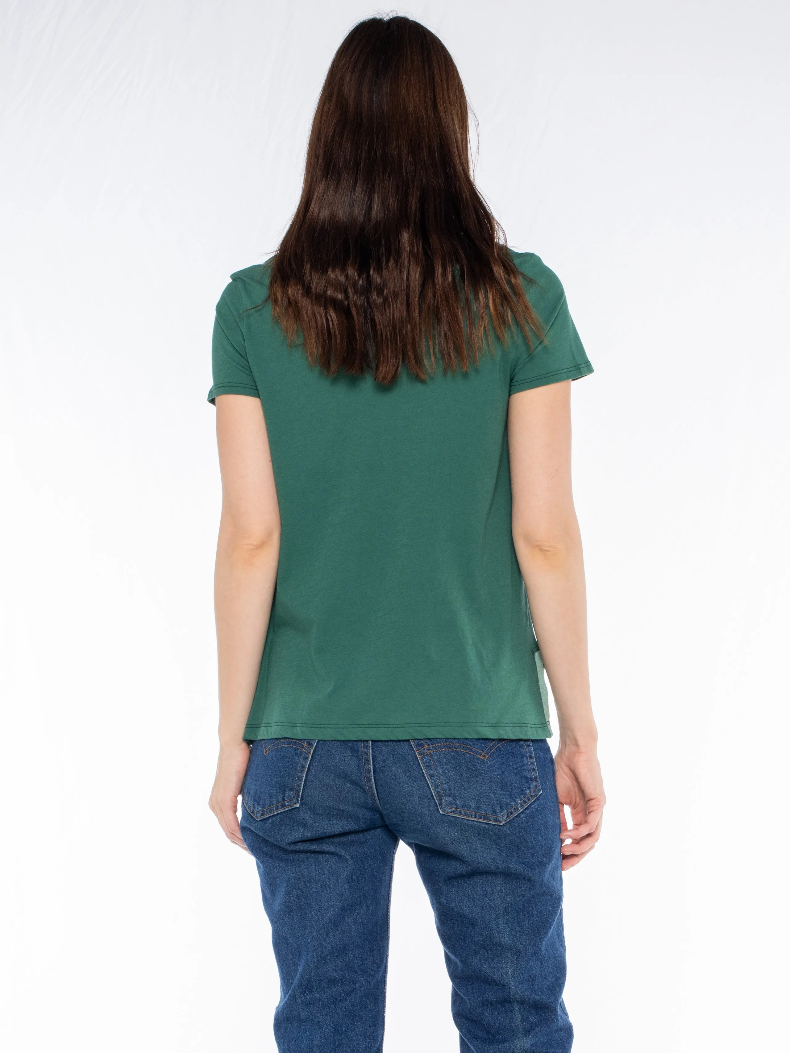 Shrunken Ringer Vented Hem