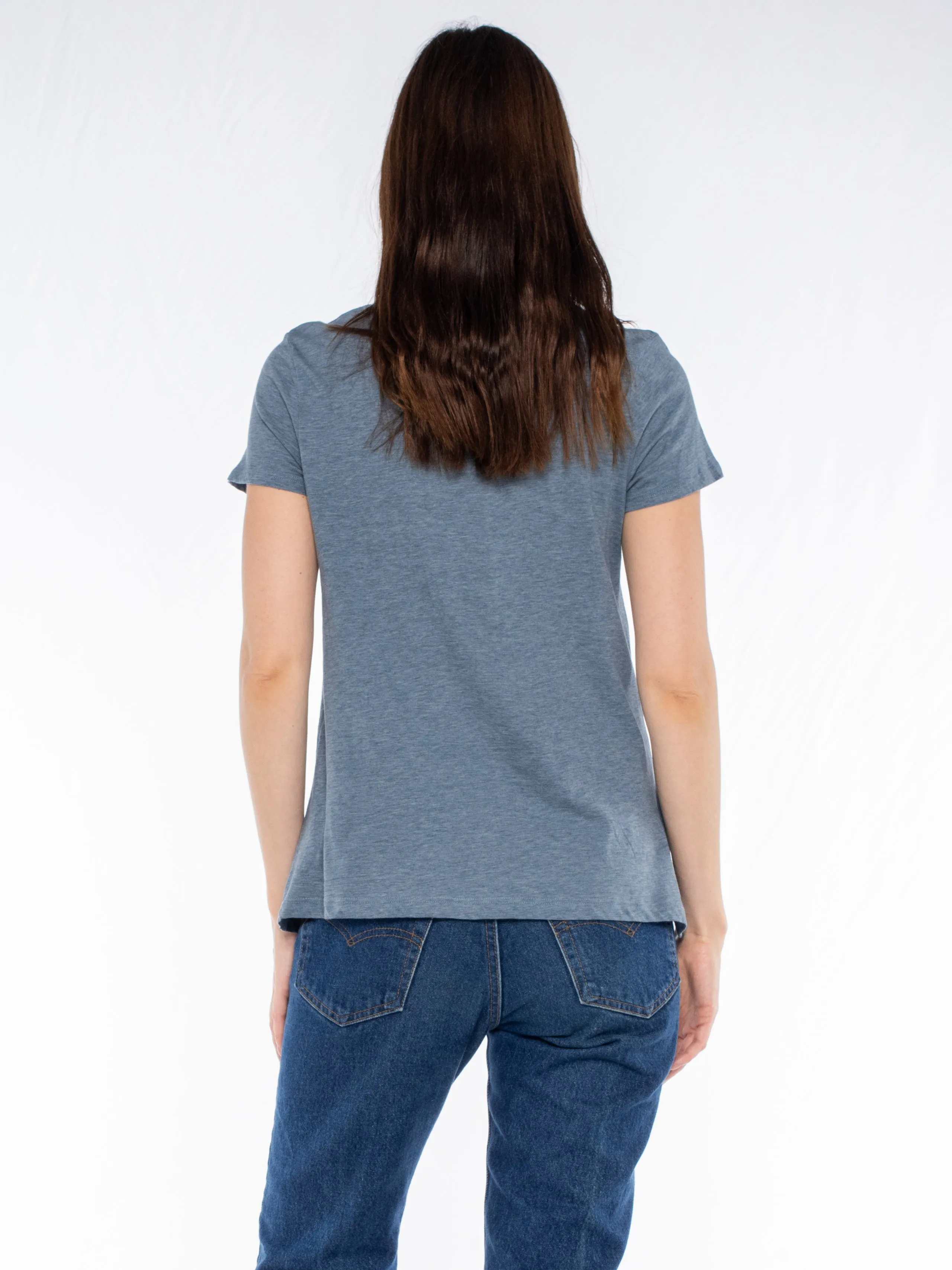 Shrunken Ringer Vented Hem