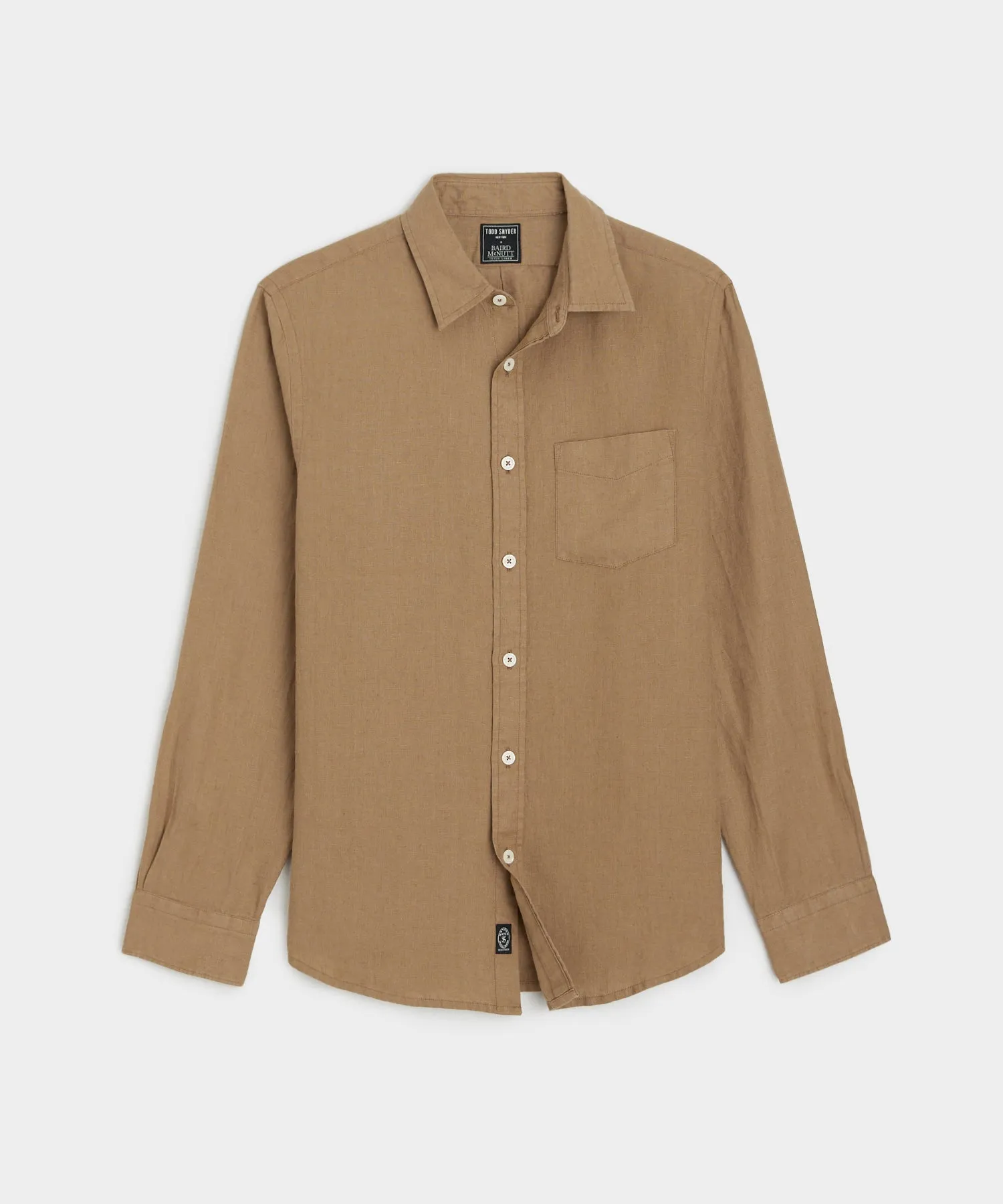 Slim Fit Sea Soft Irish Linen Shirt