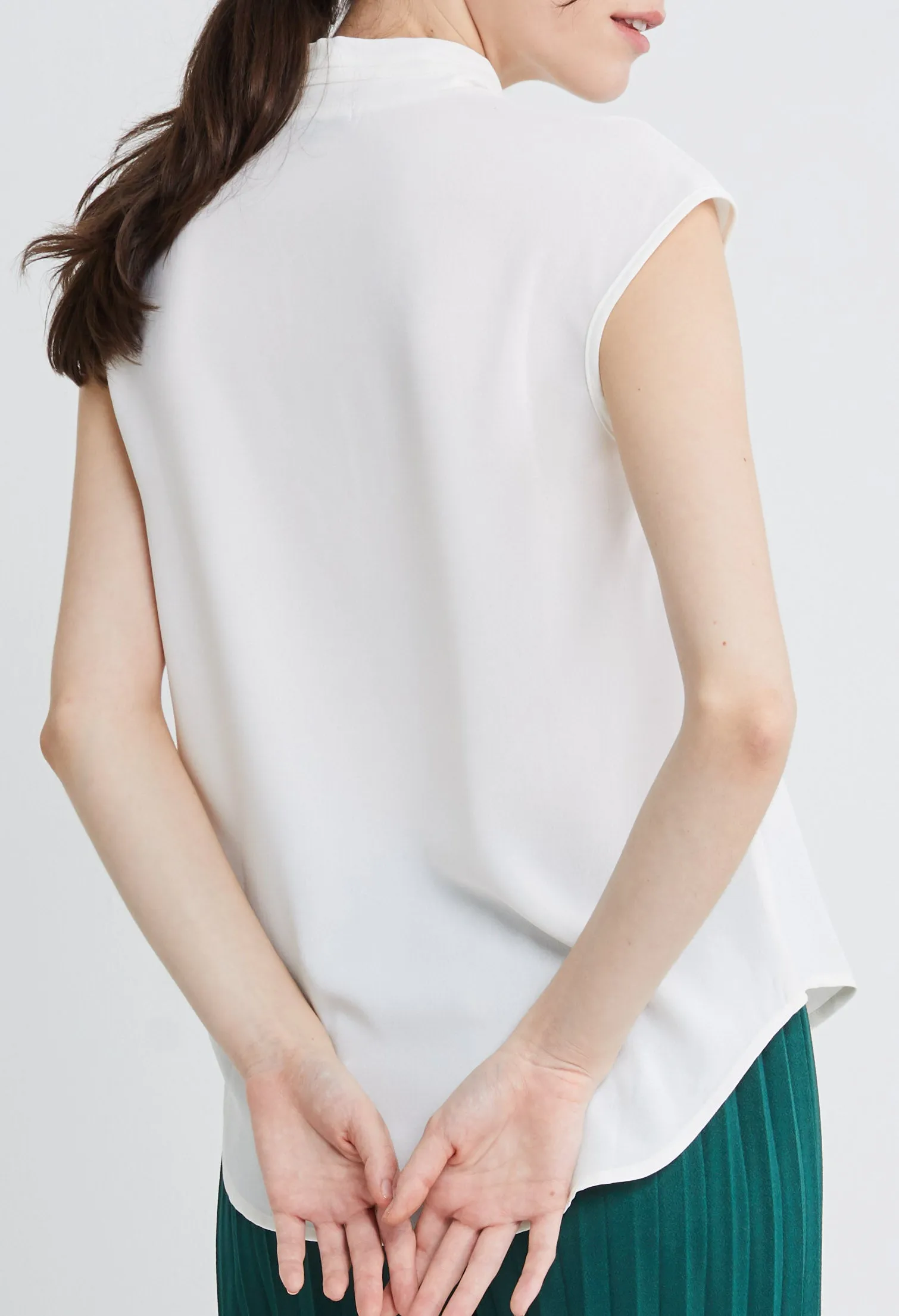 Smart V-Neck Blouse