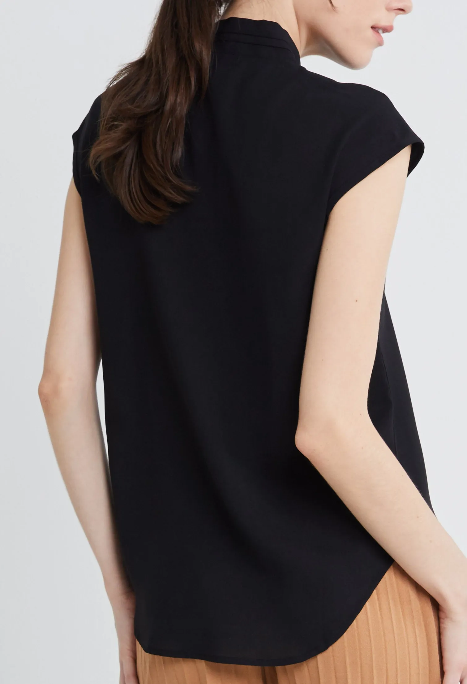 Smart V-Neck Blouse
