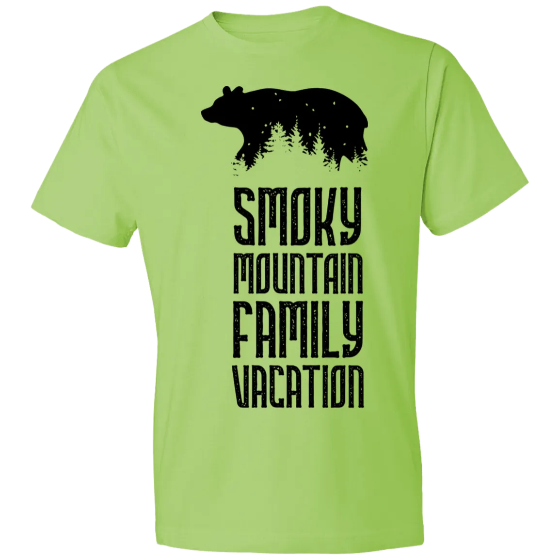 Smoky Mountain Family Vacation Bear - Men's Tee