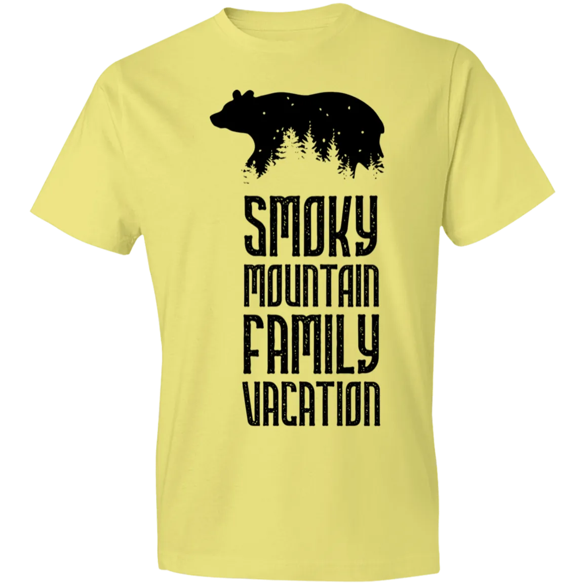 Smoky Mountain Family Vacation Bear - Men's Tee