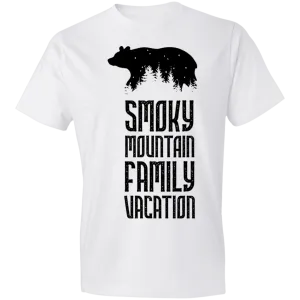Smoky Mountain Family Vacation Bear - Men's Tee