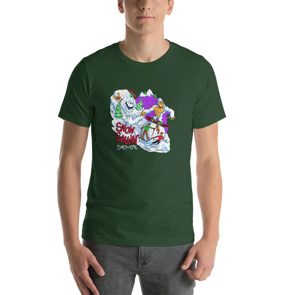 Snorilla Snow Ballin' snowboard shirt