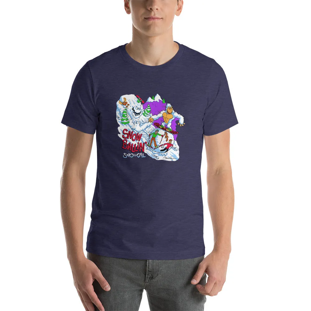 Snorilla Snow Ballin' snowboard shirt