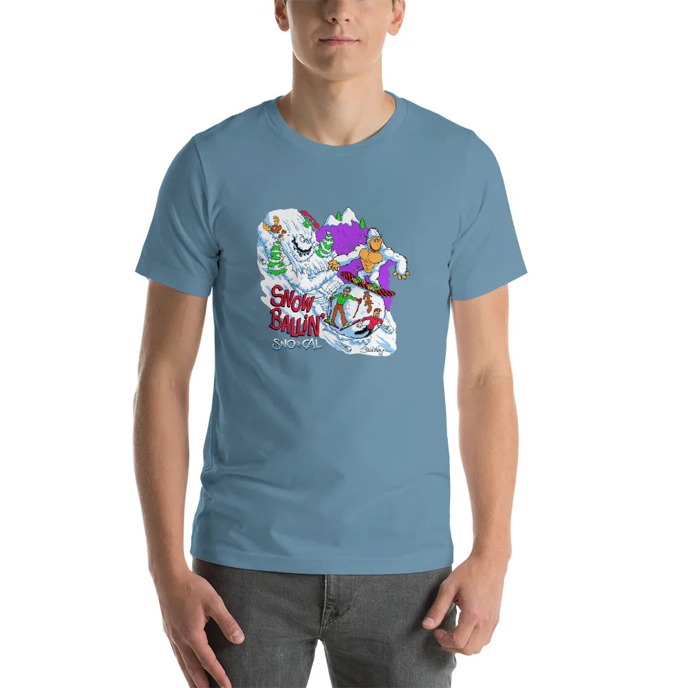 Snorilla Snow Ballin' snowboard shirt
