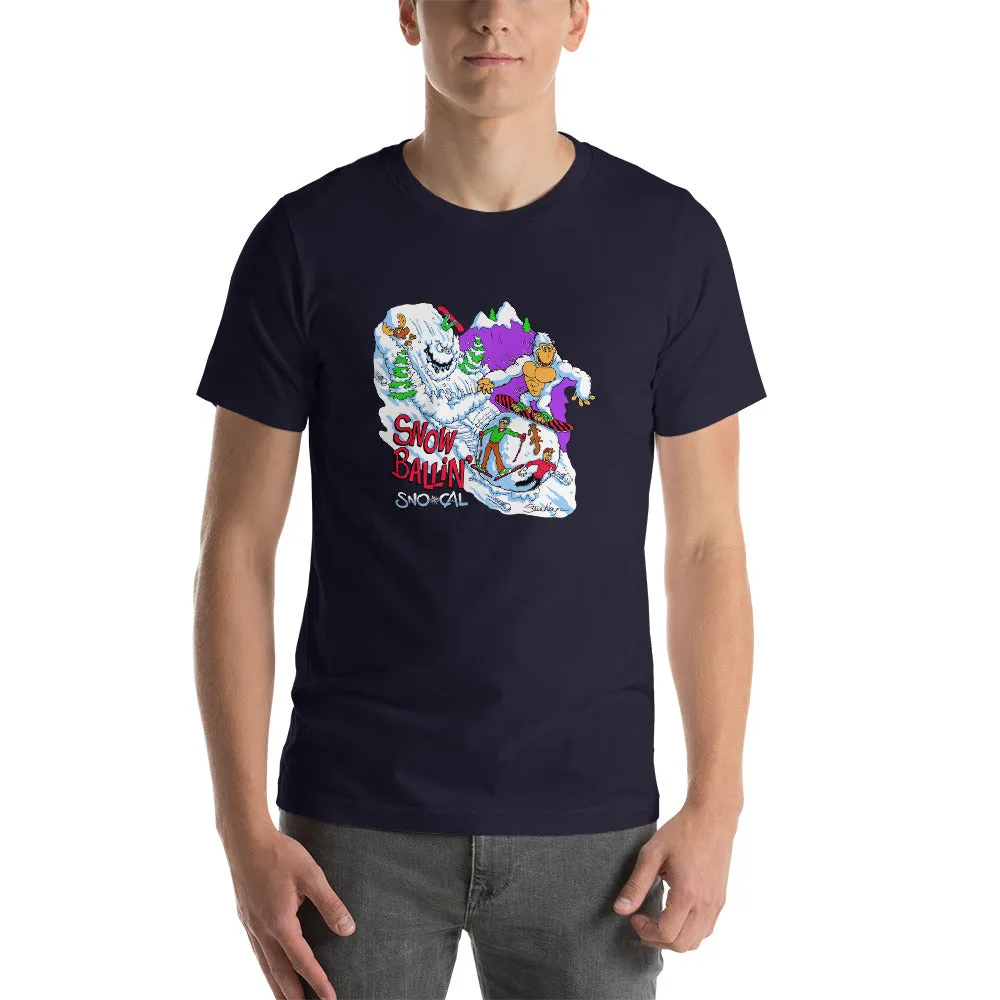 Snorilla Snow Ballin' snowboard shirt