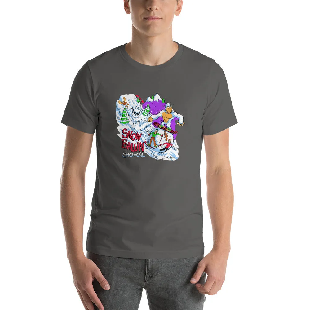 Snorilla Snow Ballin' snowboard shirt